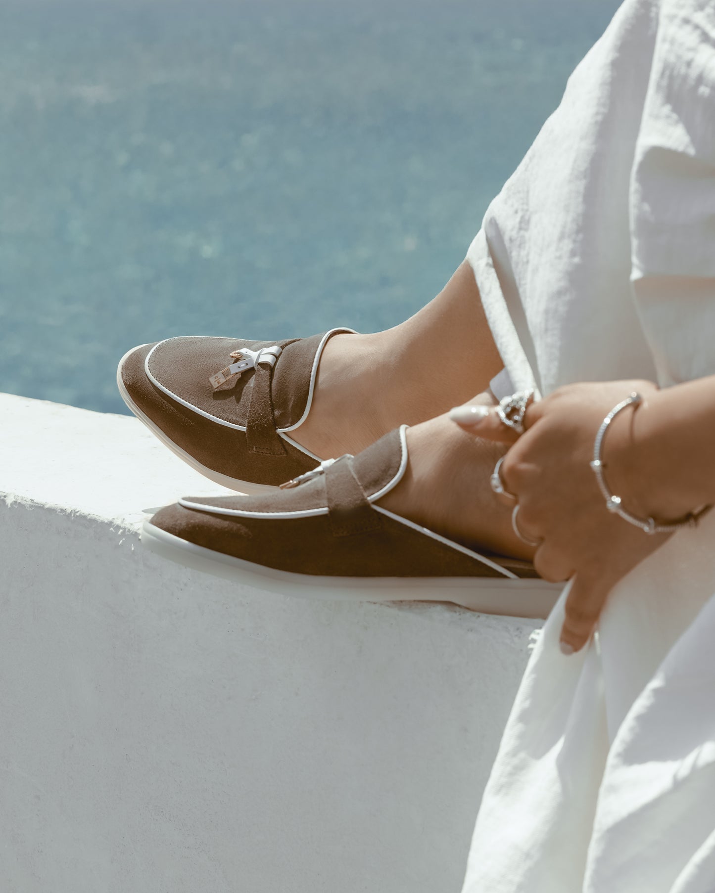 Mules Piana - Khaki